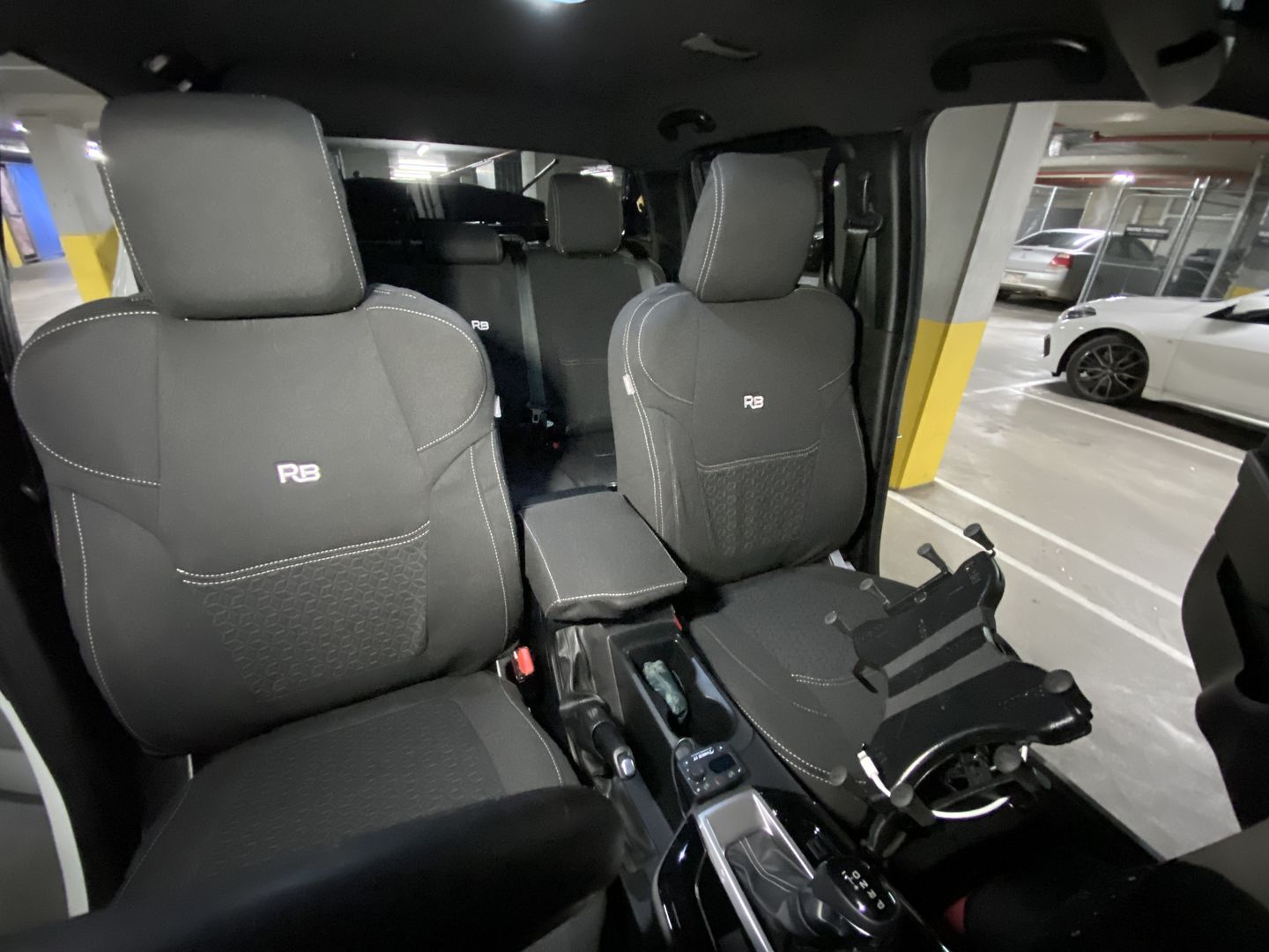 Customer photo review of Isuzu D-MAX RG Premium Neoprene Full Bundle (Front + Rear + Accessories) (Made to Order)