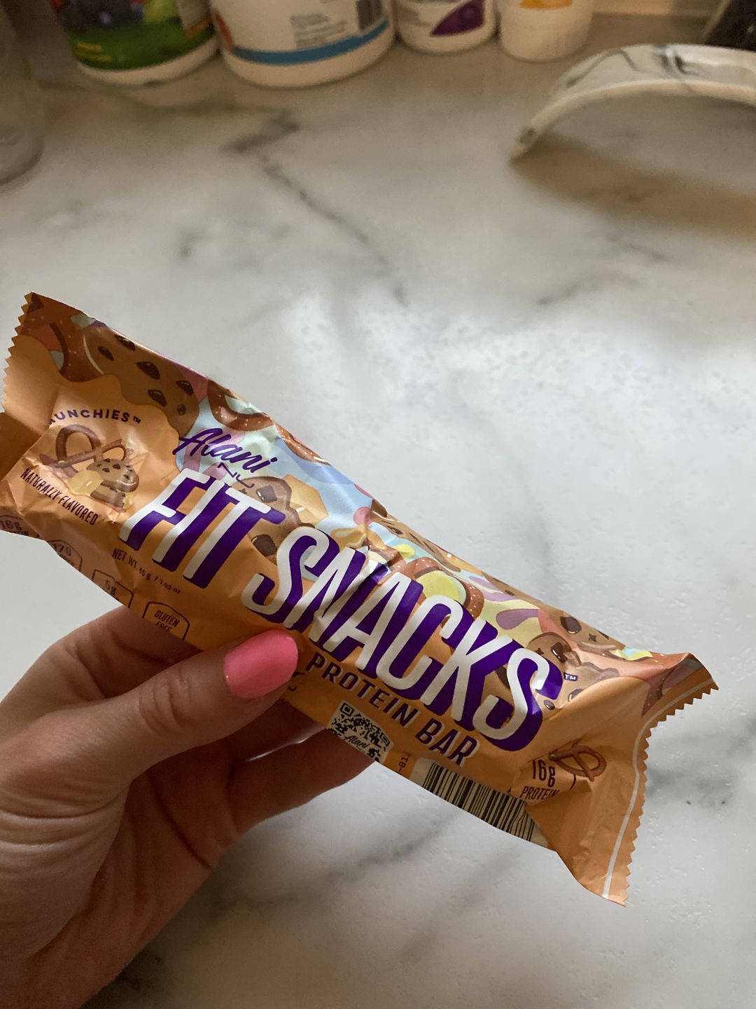 Customer photo review of Alani Nu - Fit Snacks Protein Bar 46g