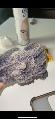 Customer photo review of Grape Agate- 14 (Dragon's Head Shape 🐉 )