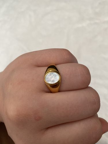 Customer photo review of Bague Bridge Or