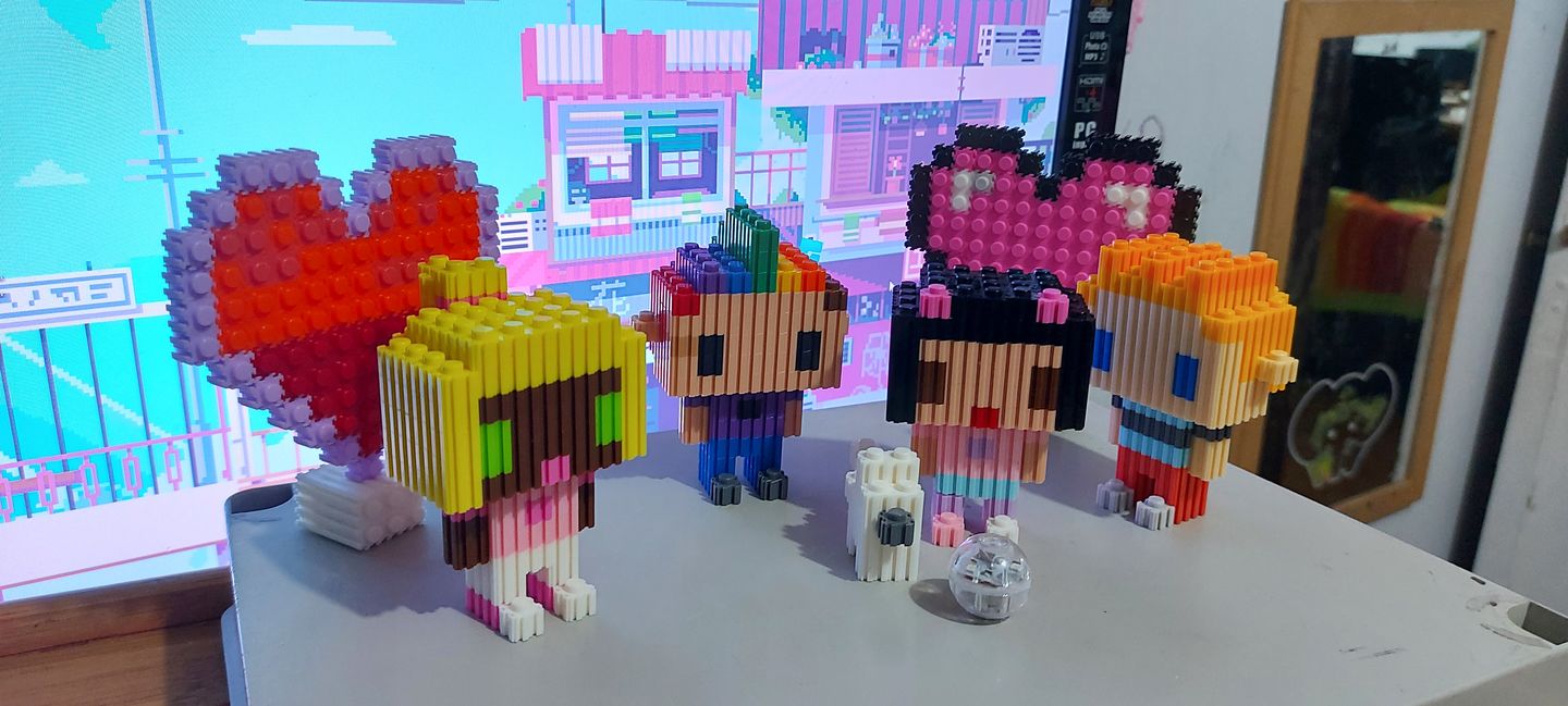 Customer photo review of Contenedor Mix de 1.500 Blocks - Pix Brix