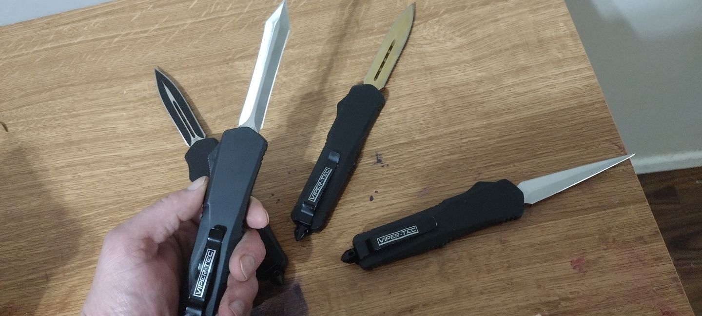Customer photo review of Black Ghost D/A OTF - Spartan Blade