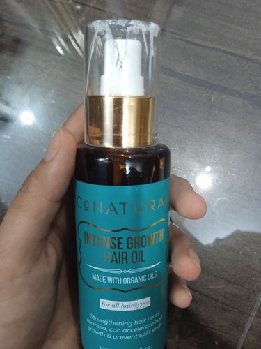 Customer photo review of Intense Growth Hair Oil