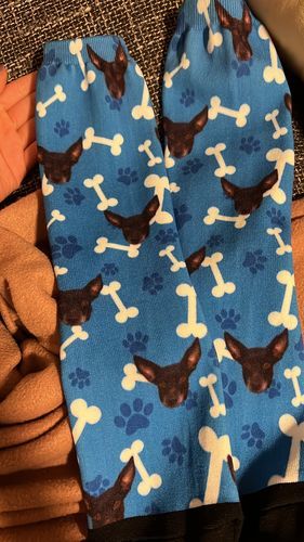 Customer photo review of Personalisierte Hundesocken