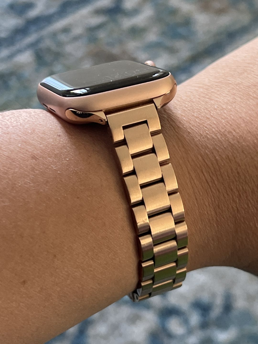 Customer photo review of Kyoto Metal Strap (4 Colours)