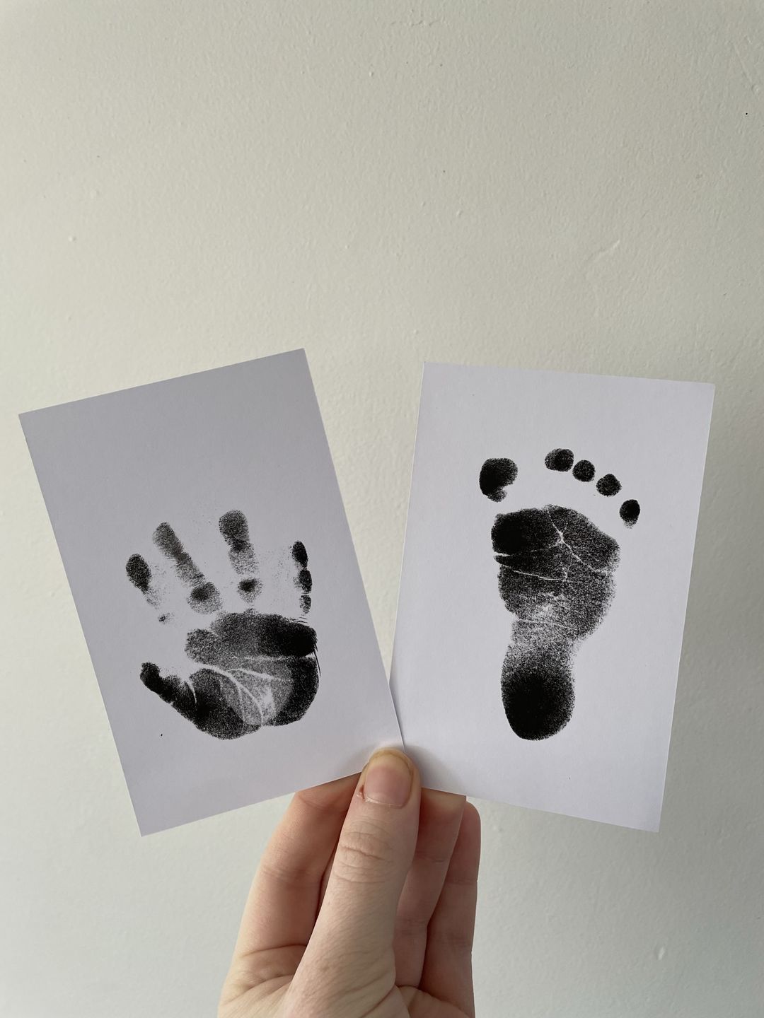 Customer photo review of Mammas Milk Bar Inkless Print Keepsake