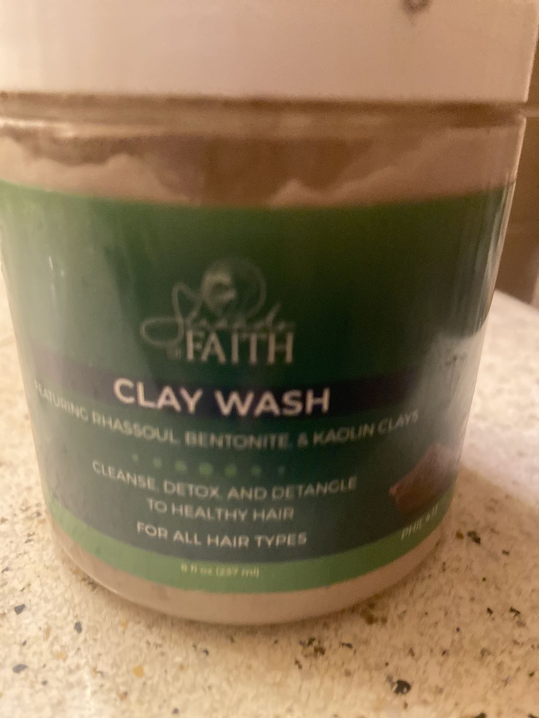 Customer photo review of Miracle 3-N-1 Clay Wash