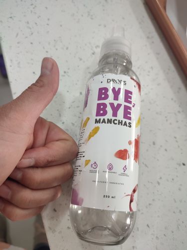 Customer photo review of Quitamanchas BYE BYE Manchas 250 ml
