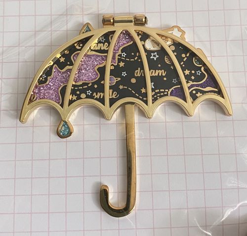 Customer photo review of BTS Mikrokosmos Umbrella Pins