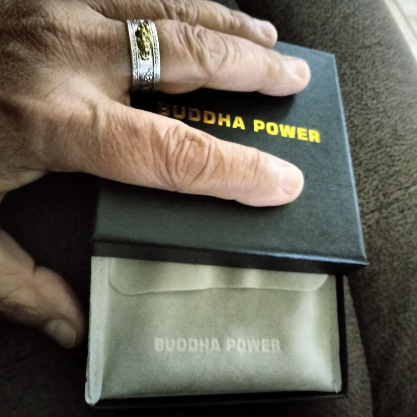 Customer photo review of Lucky Feng Shui Pixiu Wealth & Protection Ring