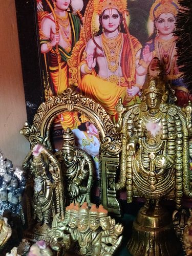 Customer photo review of Padmavathi Thayar Deity / Brass