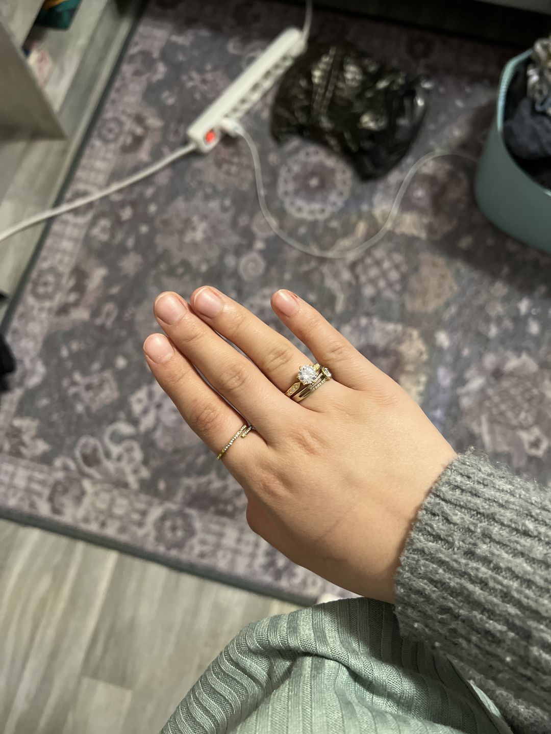 Customer photo review of Mayla Ring | 18K vergoldet