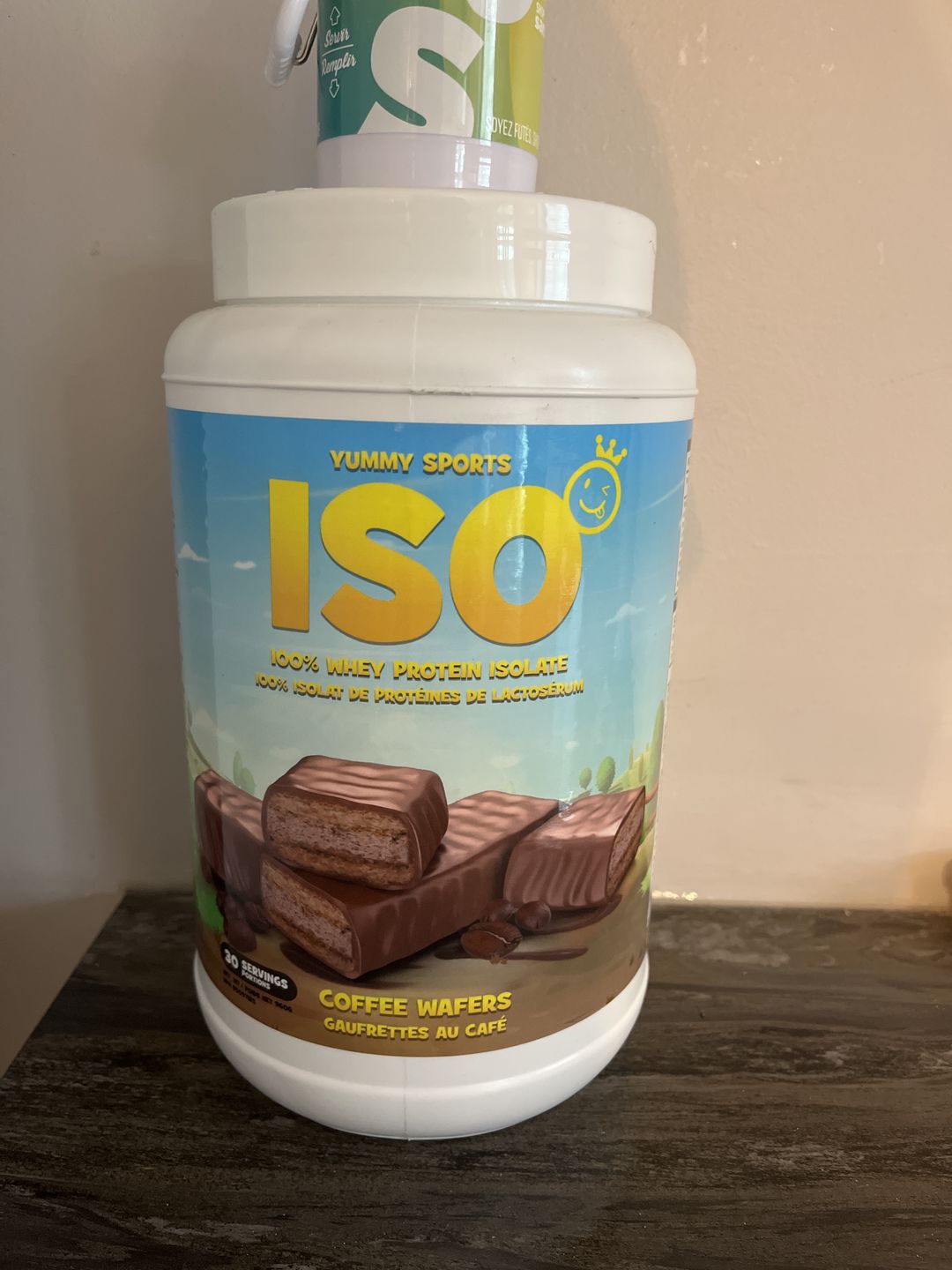 Customer photo review of Yummy Sports - ISO 100% Protéine Isolate 2lbs