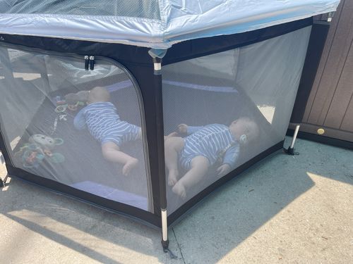 Customer photo review of Pop N' Go® Playpen