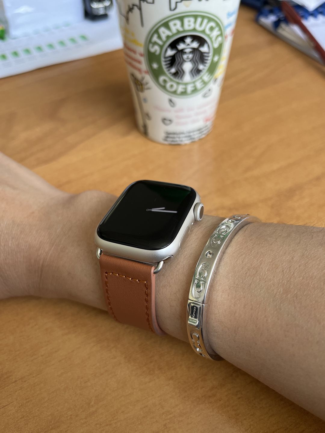 Customer photo review of Thymos Leather Strap (4 Colours)