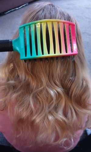 Customer photo review of My Sensory Space Detangler Hairbrush