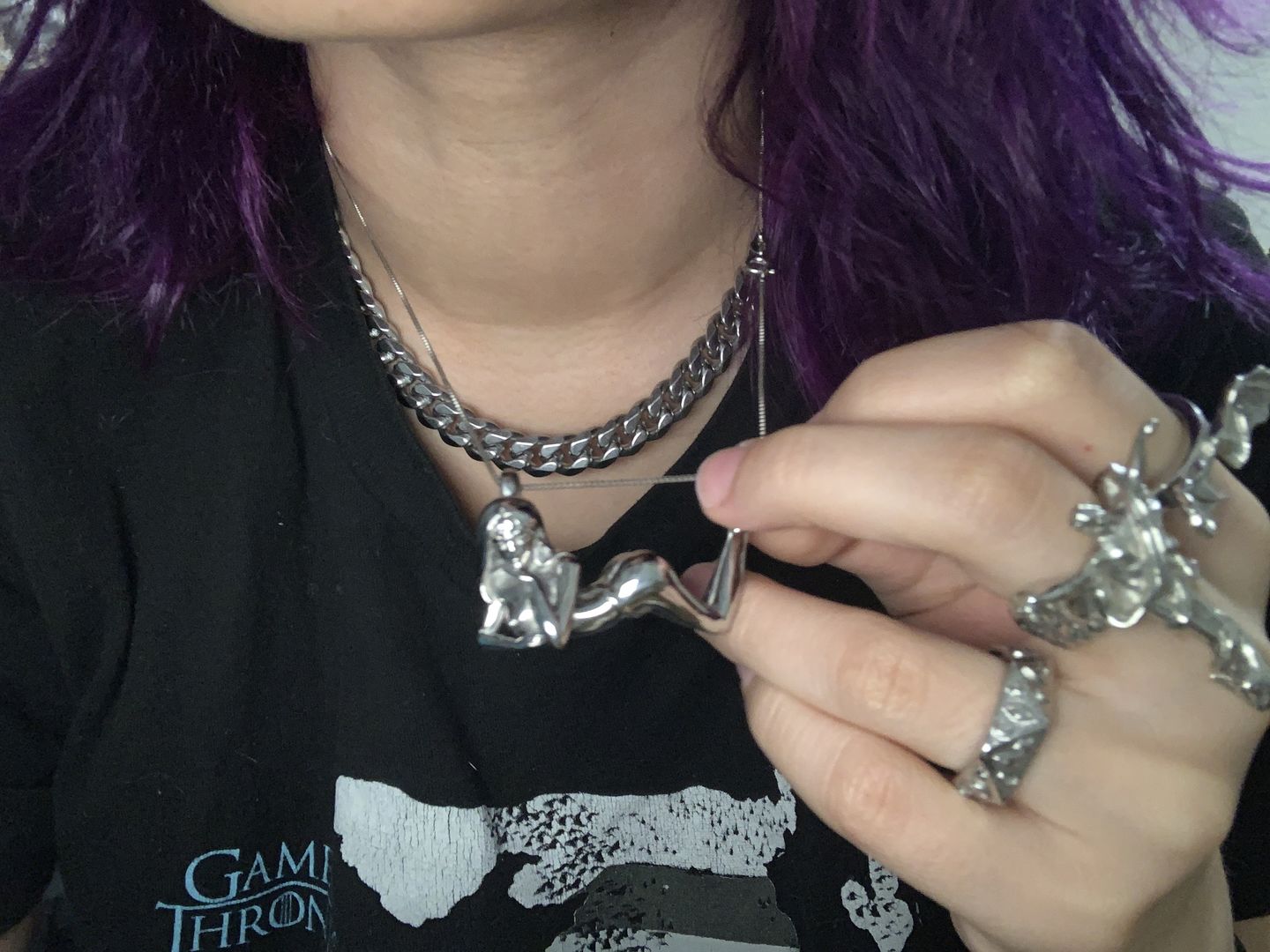 Customer photo review of SUCCUBUS PENDANT (FULL BODY)