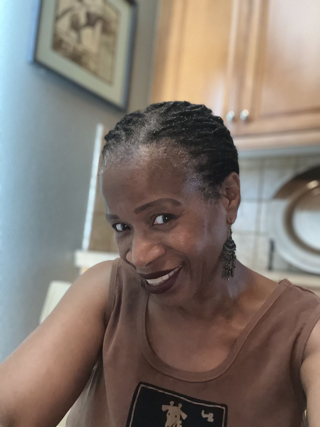 Customer photo review of Curl Elixir Flaxseed Gel