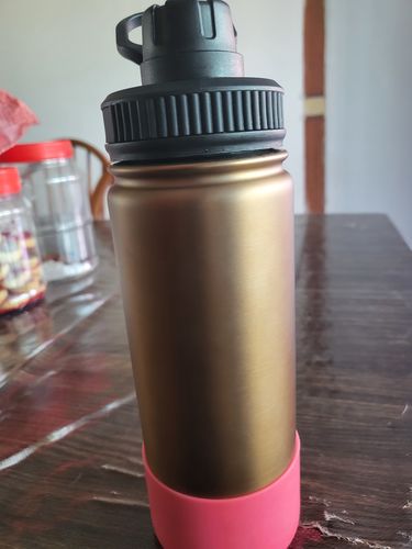 Bte Bulat H. review of Metallic Ace Bottle Brass/Pink Mauve 530ml (18oz) 2-Pack Bundle image 1 out of 1