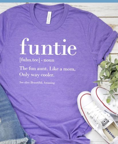 Customer photo review of Funtie Noun T-Shirt