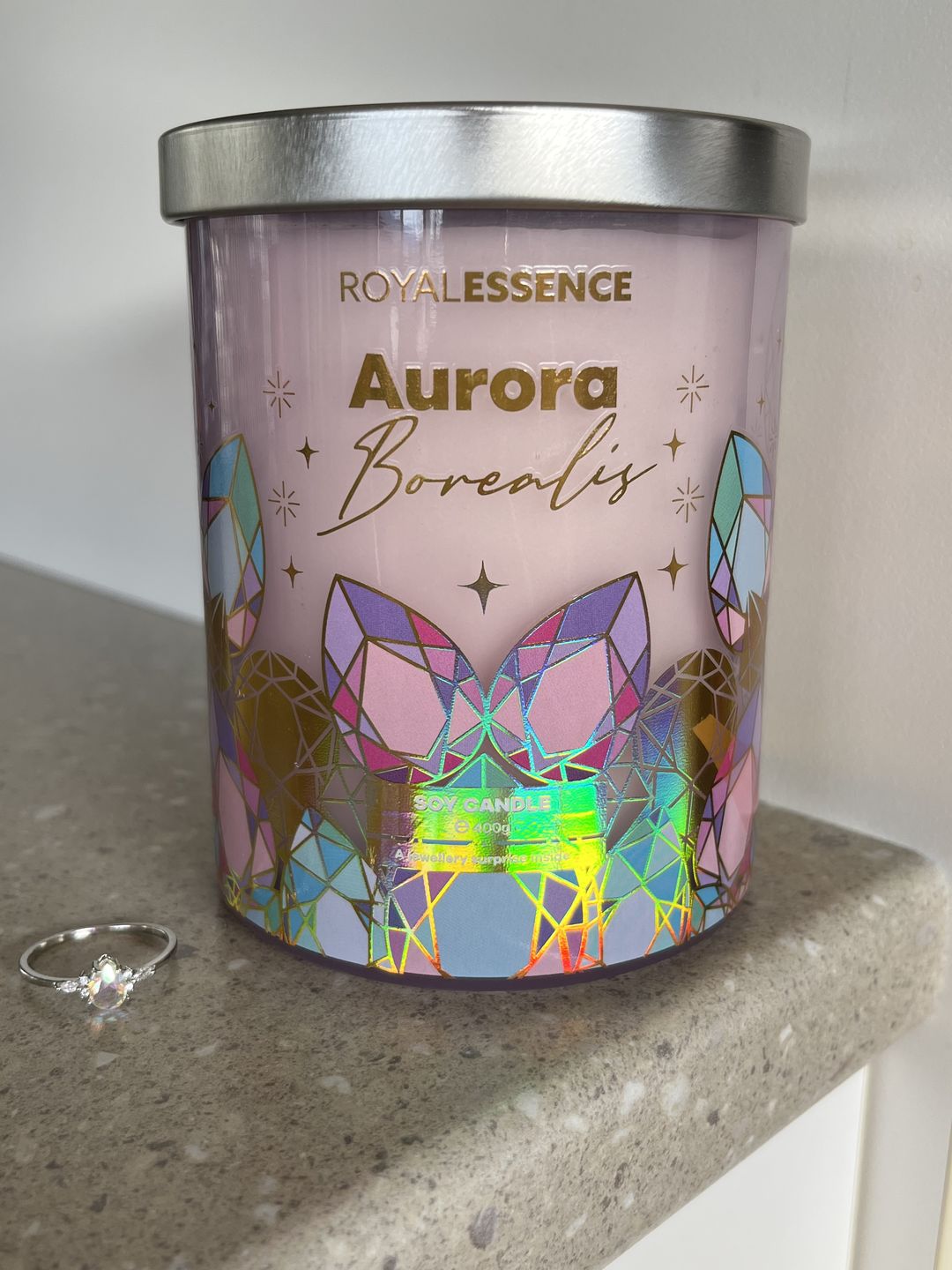 Customer photo review of Aurora Borealis (Candle)
