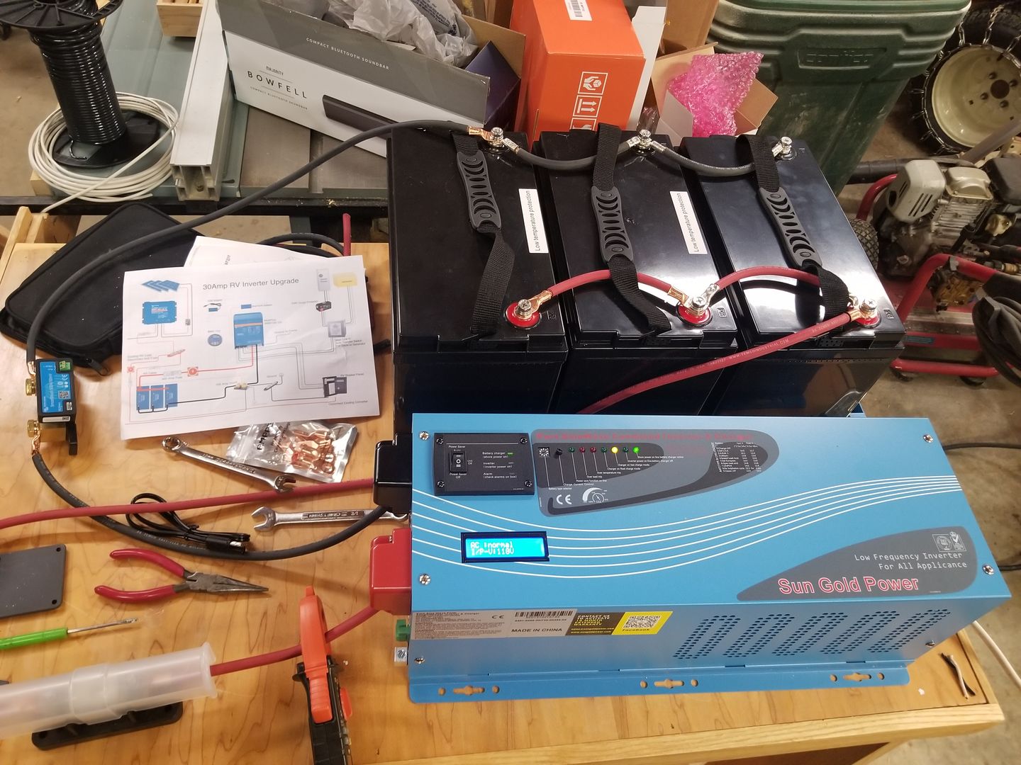 Customer photo review of 12V 100Ah LiFePO4 Lithium Iron Phosphate Battery