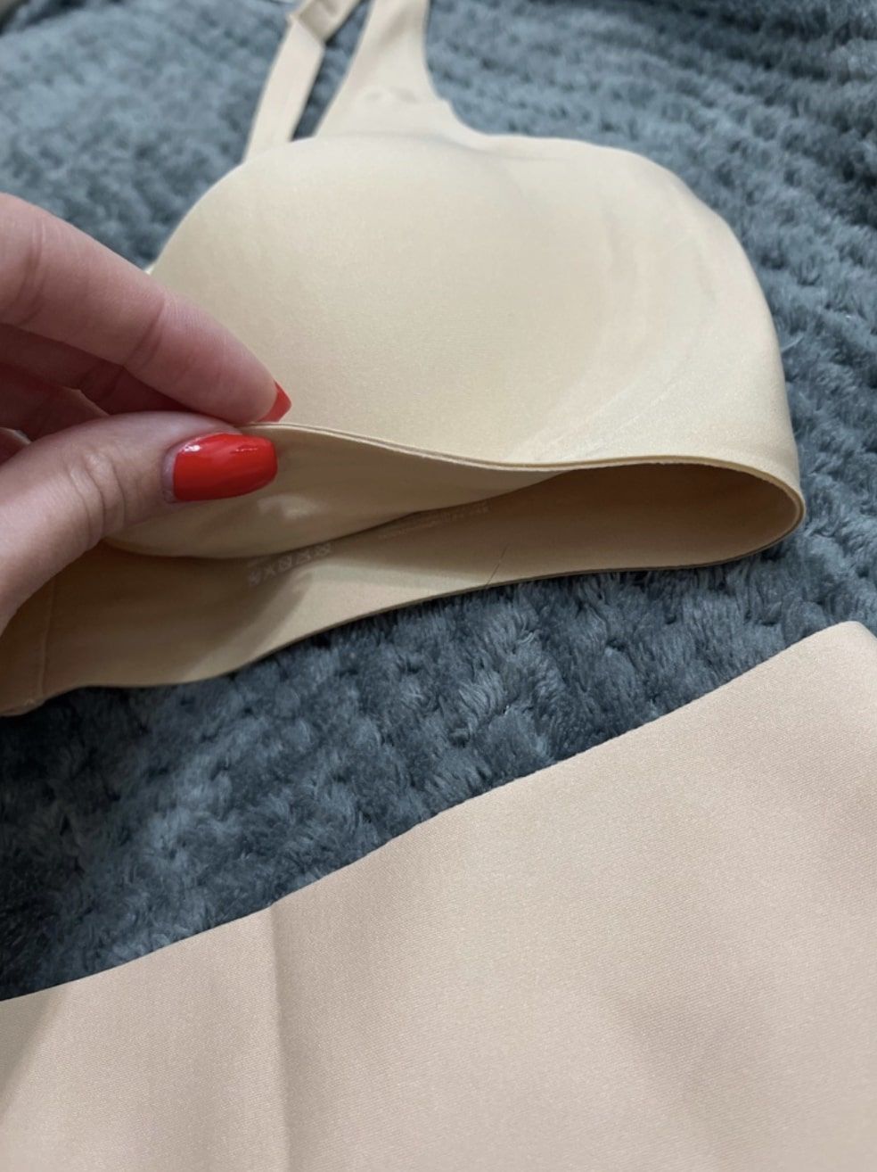 Customer photo review of Soutien-gorge souple sans coutures