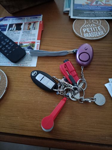 Customer photo review of Alarme de poche anti-agression SecurityLife