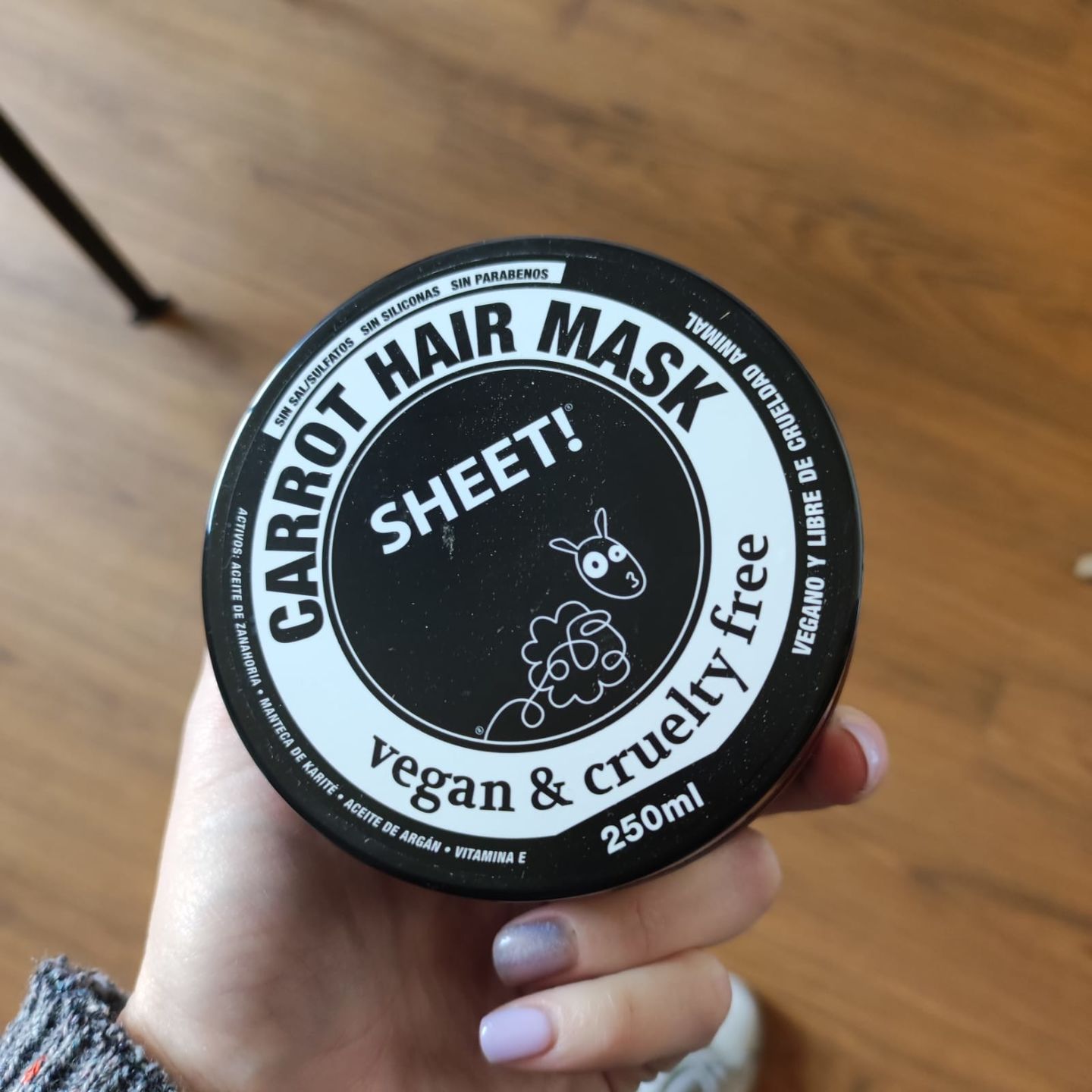 Customer photo review of CARROT MASK