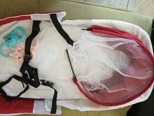 Customer photo review of Lit bébé portable - Passion Bébé