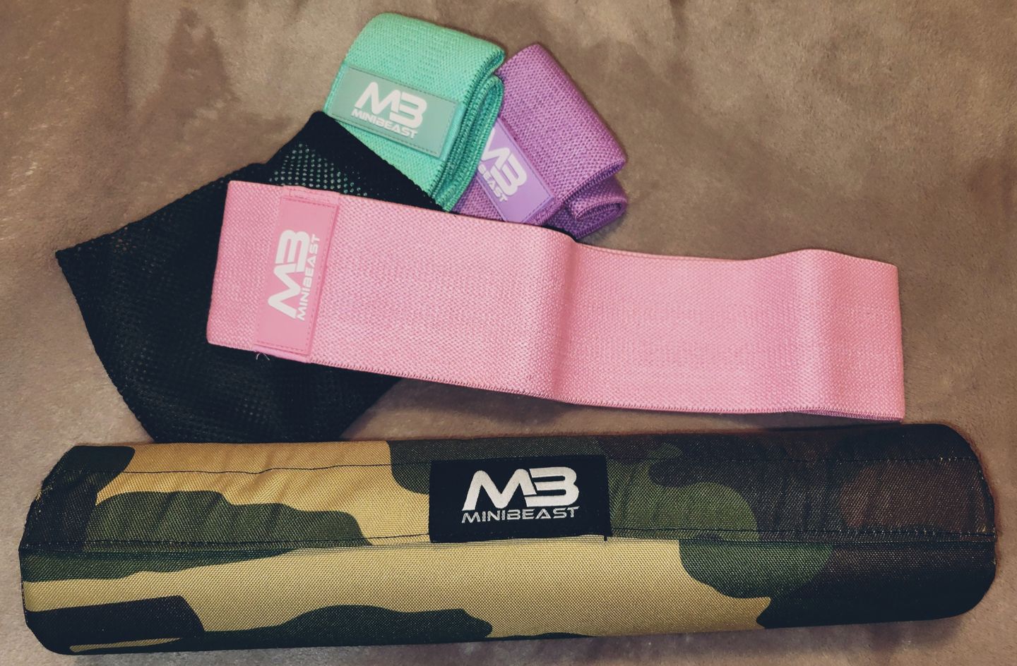 Customer photo review of Minibeast Booty Bands (Set of 3)