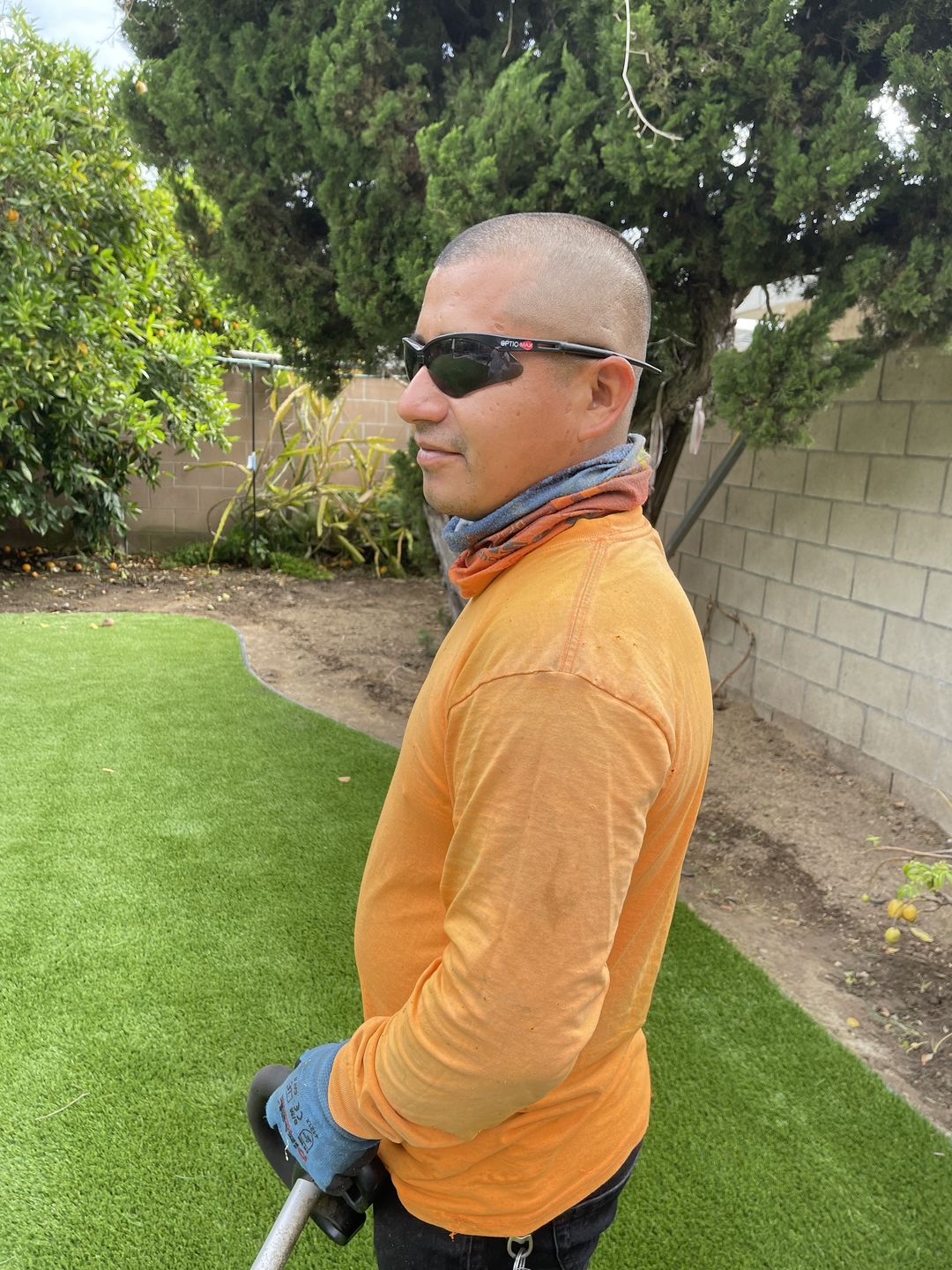 Customer photo review of Nemesis - Gray Anti-Fog Lens - Safety Glasses - 1 Piece