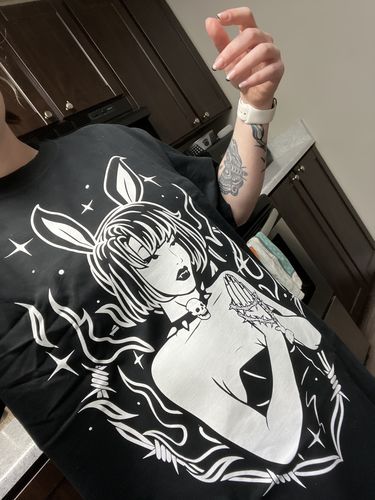 Customer photo review of Keresa Eternal Life Praying Tee