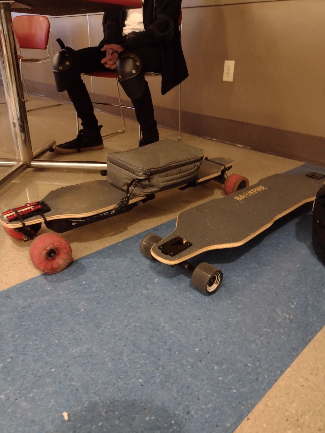 Customer photo review of Venom Bushings Barrel or Corn for Backfire Longboards