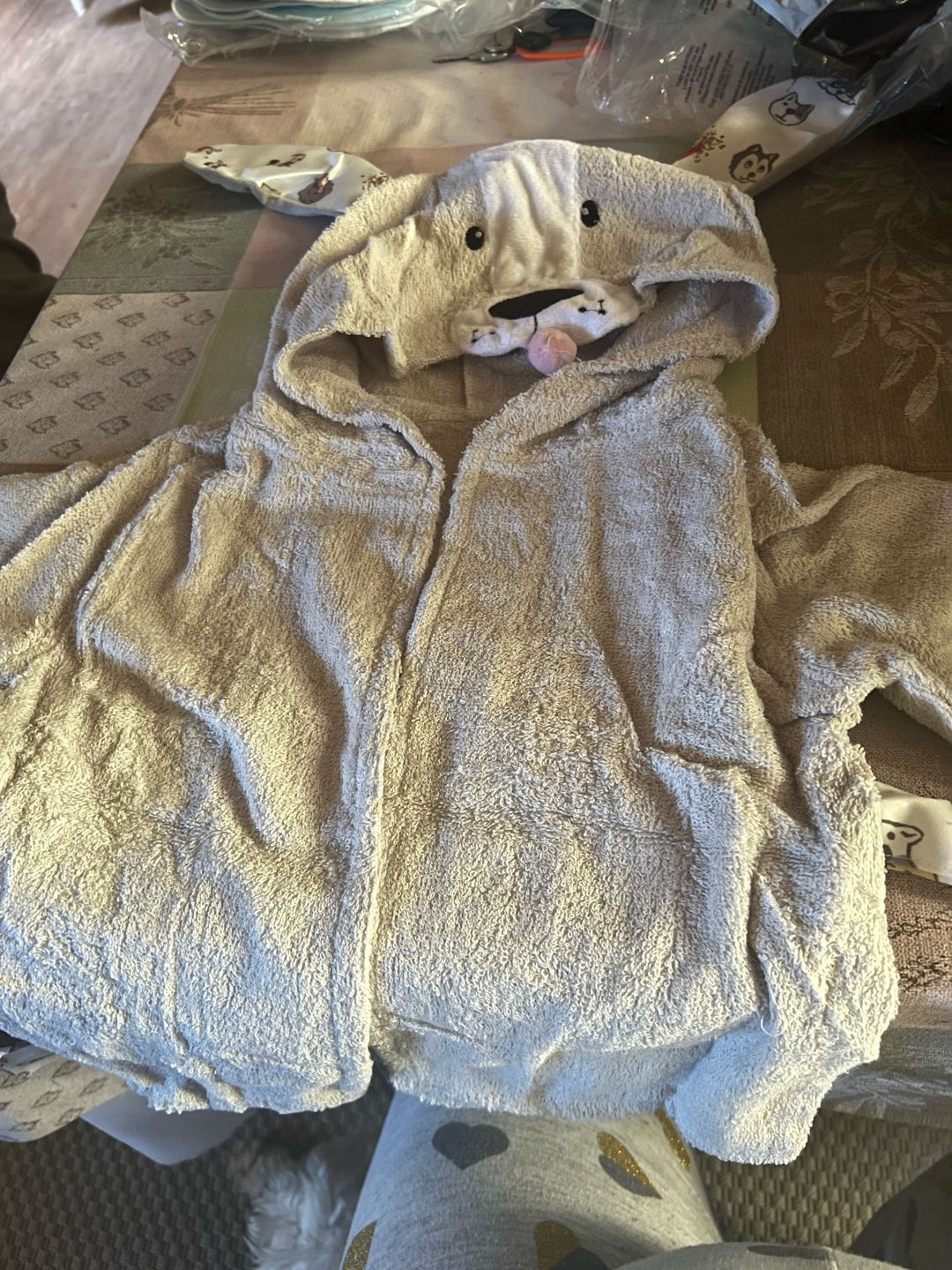 Customer photo review of Peignoir bébé 0-18 mois - Passion Bébé