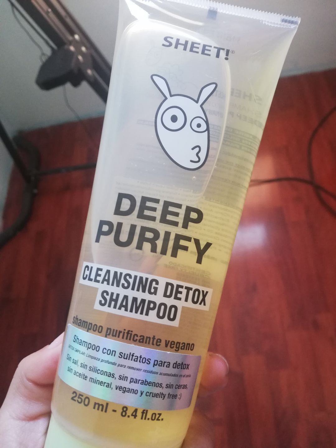 Customer photo review of Shampoo DETOX y pelo graso