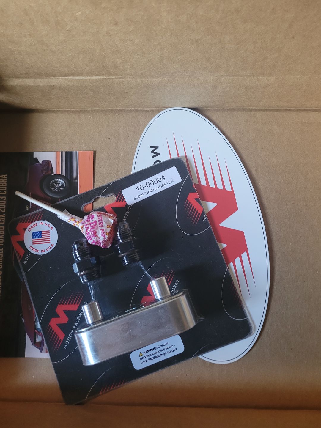 Customer photo review of 6L80E/8L90E Billet Transmission Low Profile Side Exit (With Gaskets and Fittings)
