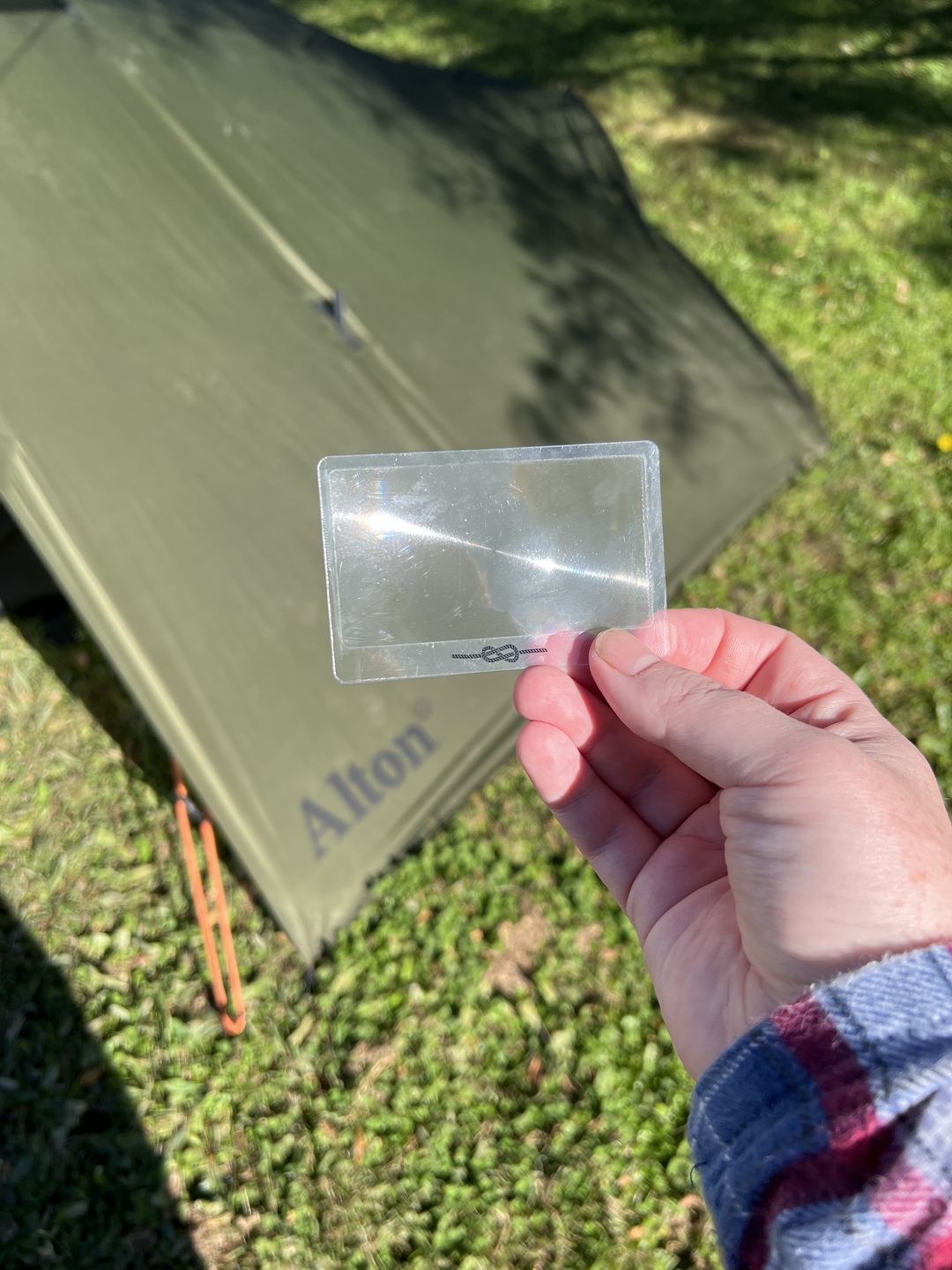 Customer photo review of Fresnel Lens