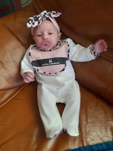 Customer photo review of Tutina Bianca dettaglio Maculato