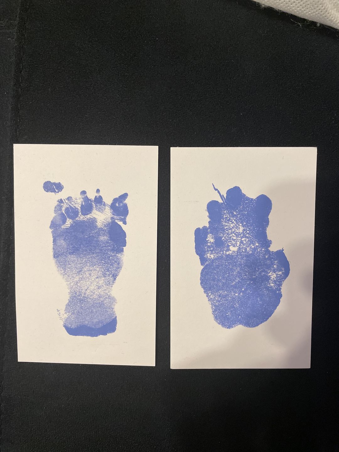 Customer photo review of Mammas Milk Bar Inkless Print Keepsake
