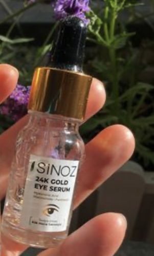 Customer photo review of 24K Gold Beauty Serum
