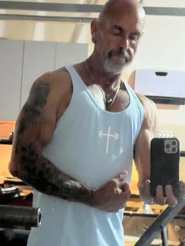 Customer photo review of Premium Stringer - Light Blue