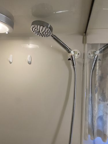 Customer photo review of 1-Spray Handheld Shower Head Set