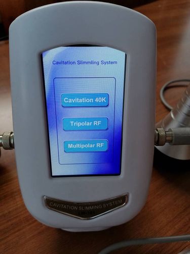 Customer photo review of 40KHZ Fat Cavitation Machine | Ultrasonic Cavitation RF Weight Loss Beauty Machine