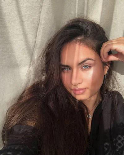 Customer photo review of Dawn Colored Contact Lenses