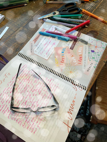 Customer photo review of Vision Board Book