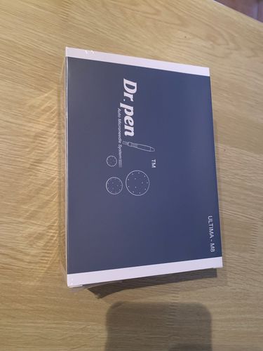 Customer photo review of Dr Pen M8 With Cartridges | Derma Microneedling Pen Skin Care Kit