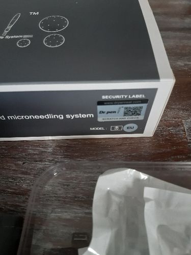 Customer photo review of Dr Pen M8 With Cartridges | Derma Microneedling Pen Skin Care Kit