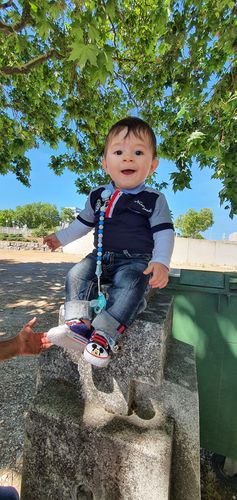 Customer photo review of Kompass Halskette mit Wunschfoto