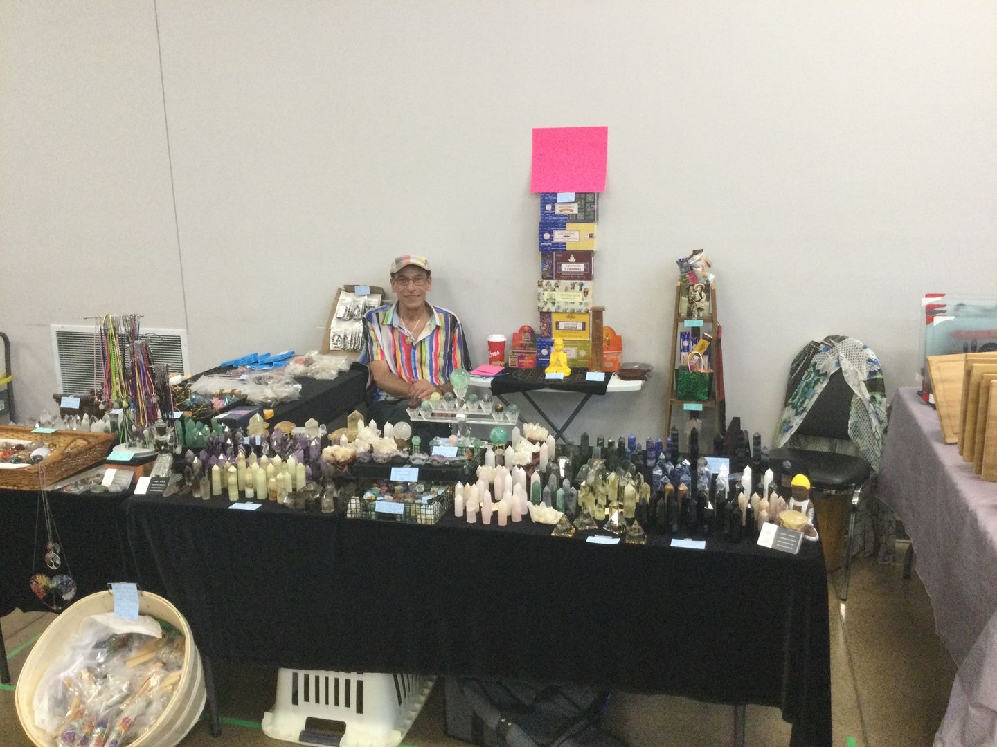 Customer photo review of 56 Crystals Super Pack - 15 Wands, 10 Spheres, 19 Tumbled & 12 Shards